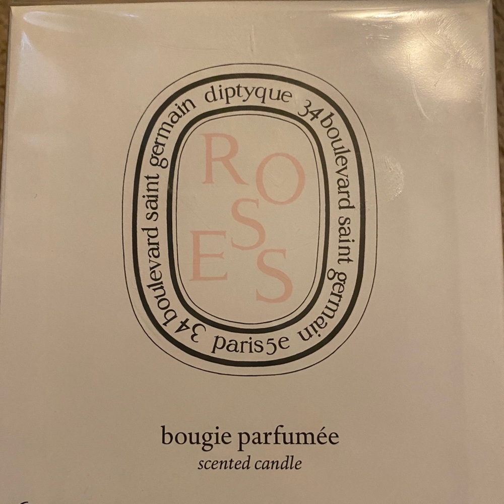 Diptyque limited edition 600g Roses Candle